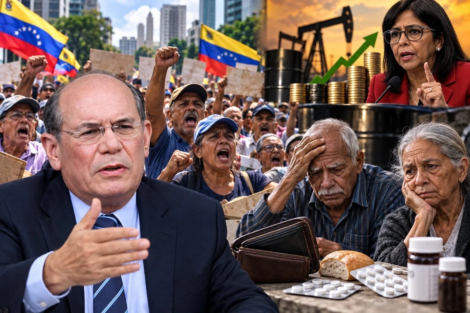 Omar González: Con sueldos miserables no se puede hablar de estabilidad ni de recuperación económica 