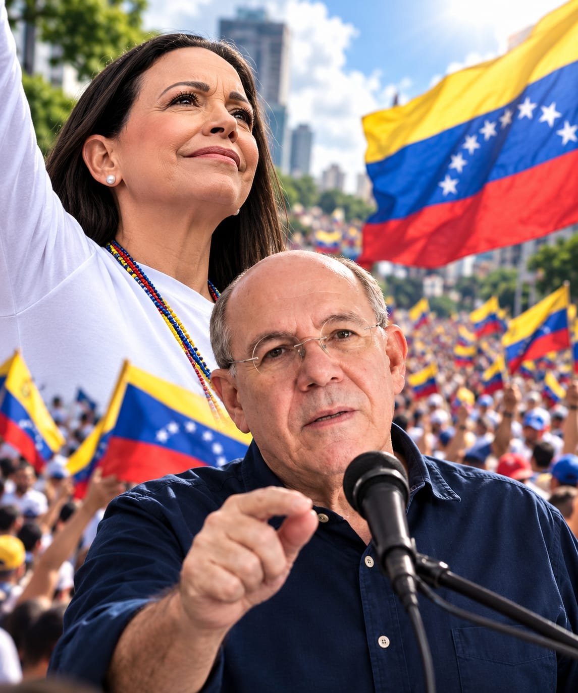 Omar González: Venezuela exige en las calles elecciones presidenciales y libertad 