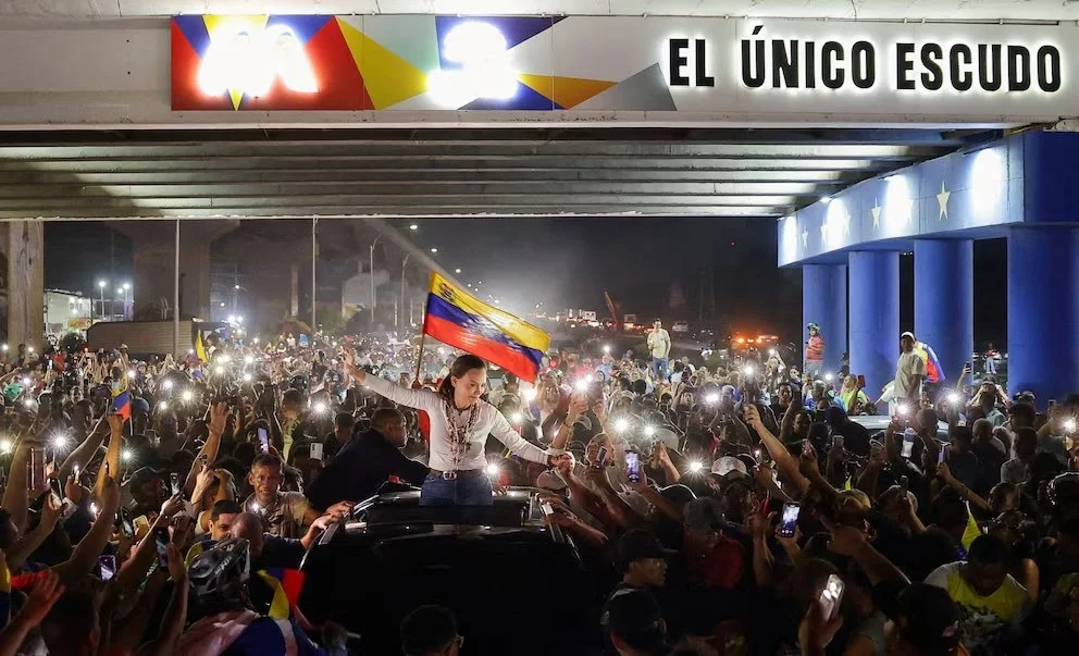Miles de venezolanos se movilizaron para recibir a María Corina Machado en varias partes del país