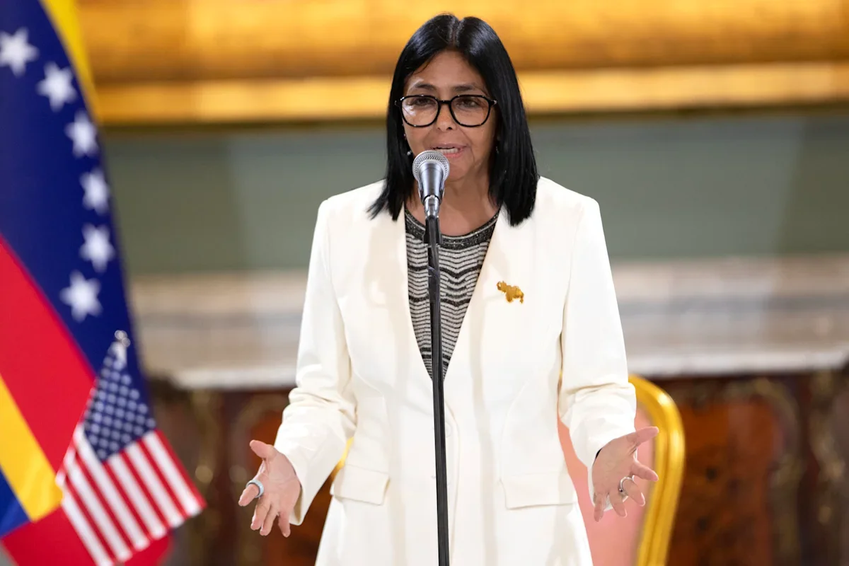 EEUU espera que Delcy Rodríguez deje vacante la presidencia de Venezuela en 2027