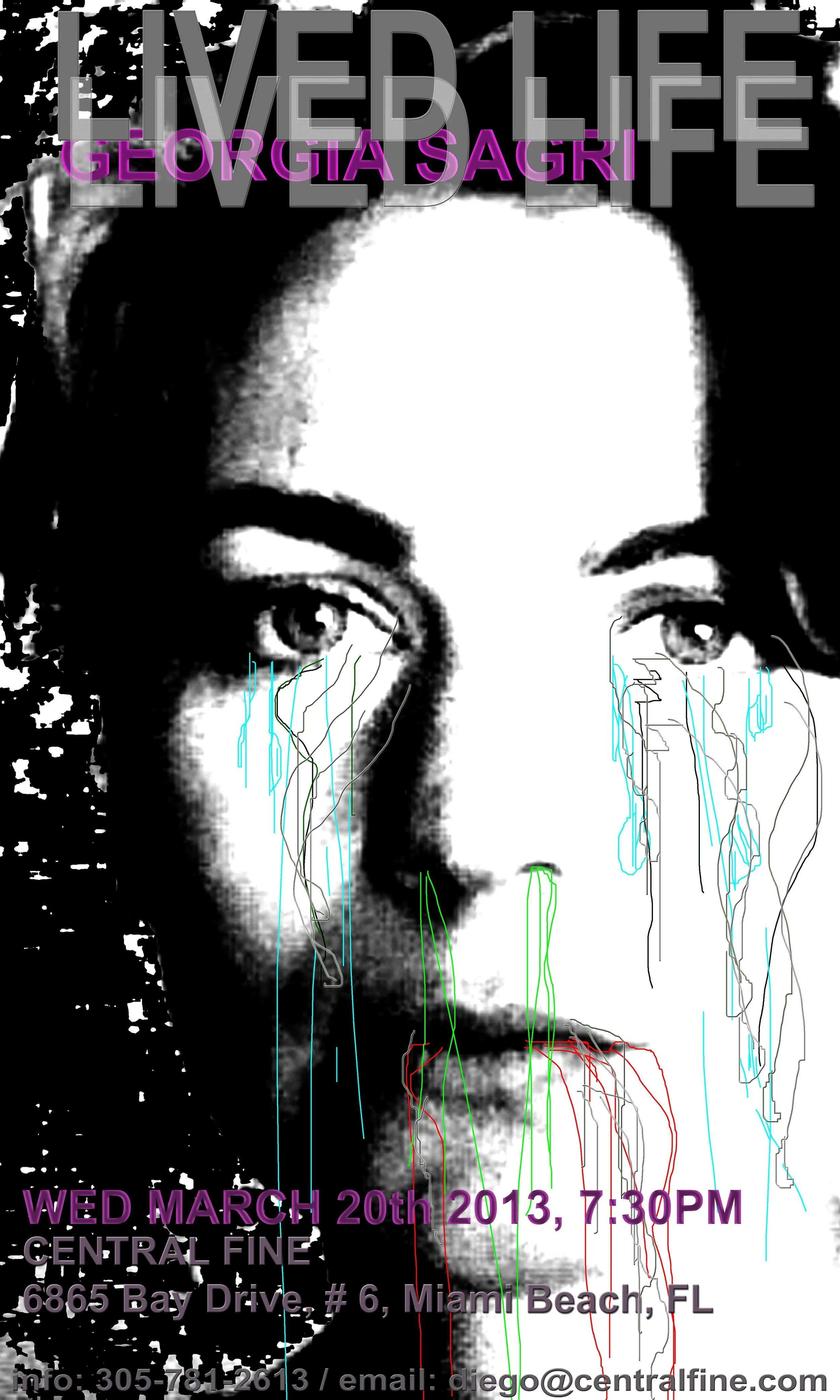 LIVED LIFE, LIVE PERFORMANCE, MIAMI BEACH, MAY 2013 