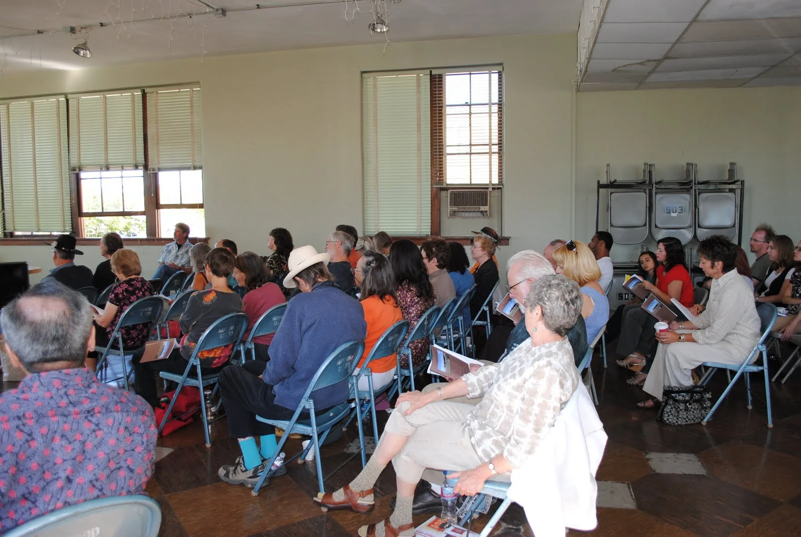 Adobe Walls reading - A & P in audienceDSC_0110.JPG