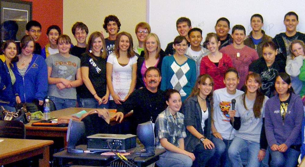 Poetry students, bloomfield, new mexico