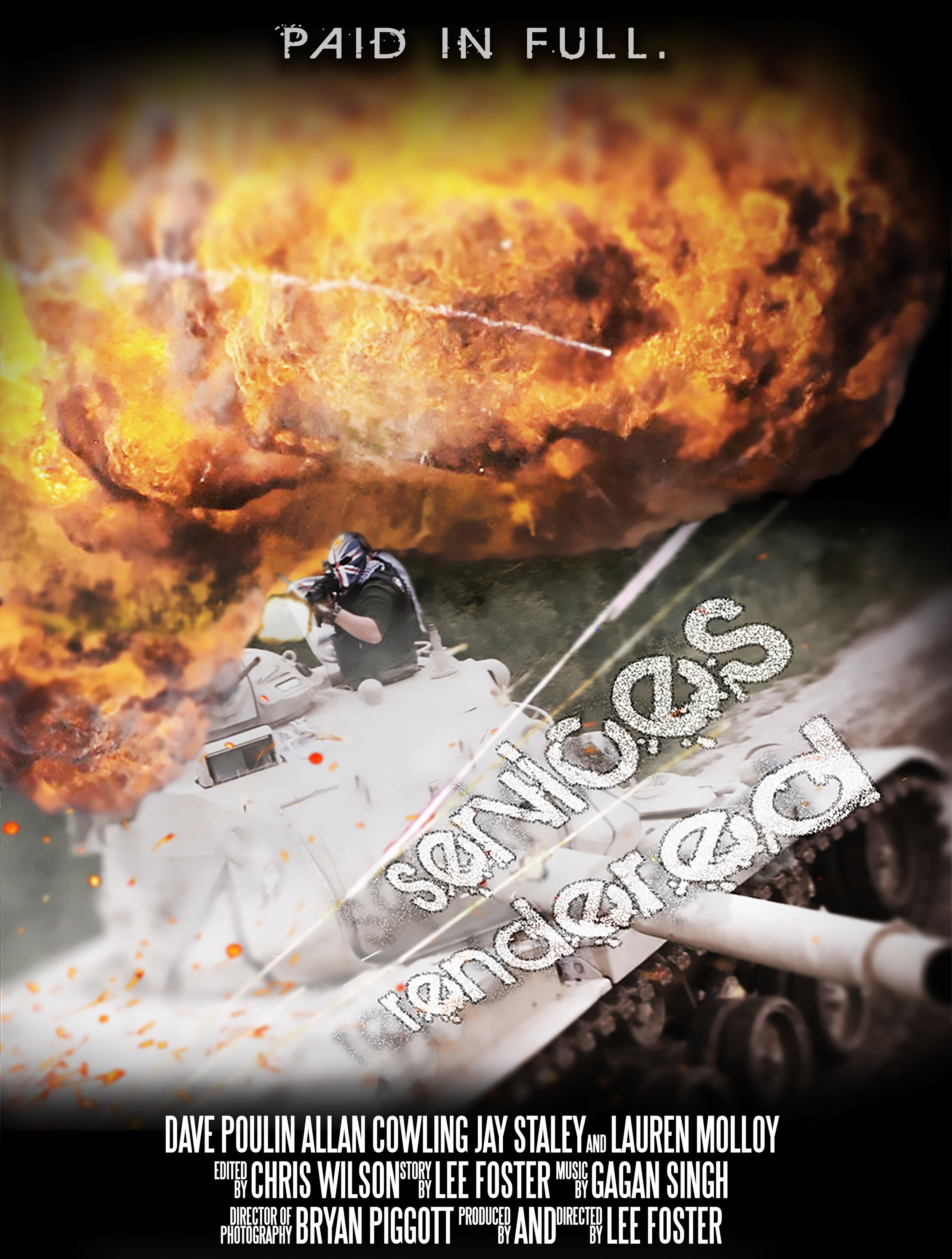 SERVICES RENDERED They lent us a tank for a day... so we used it! More details coming soon!
