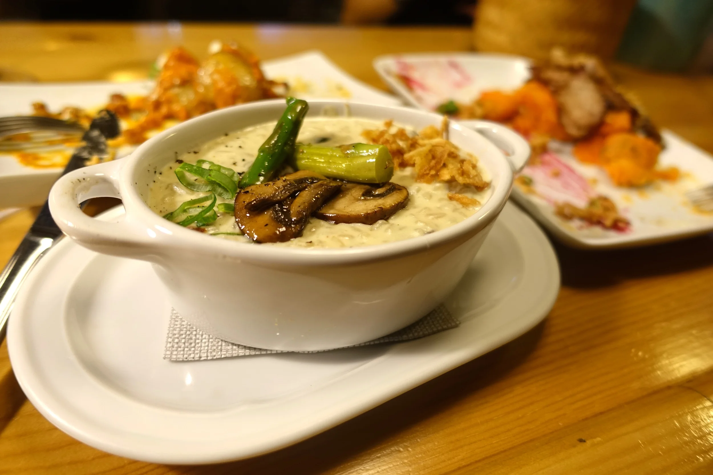 Mushroom risotto @ La Brunilda