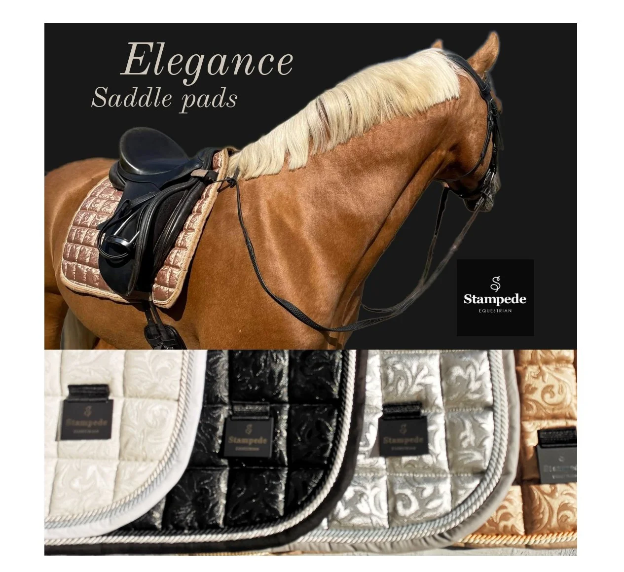 Stampede Equestrian — Saddle pads, & boots