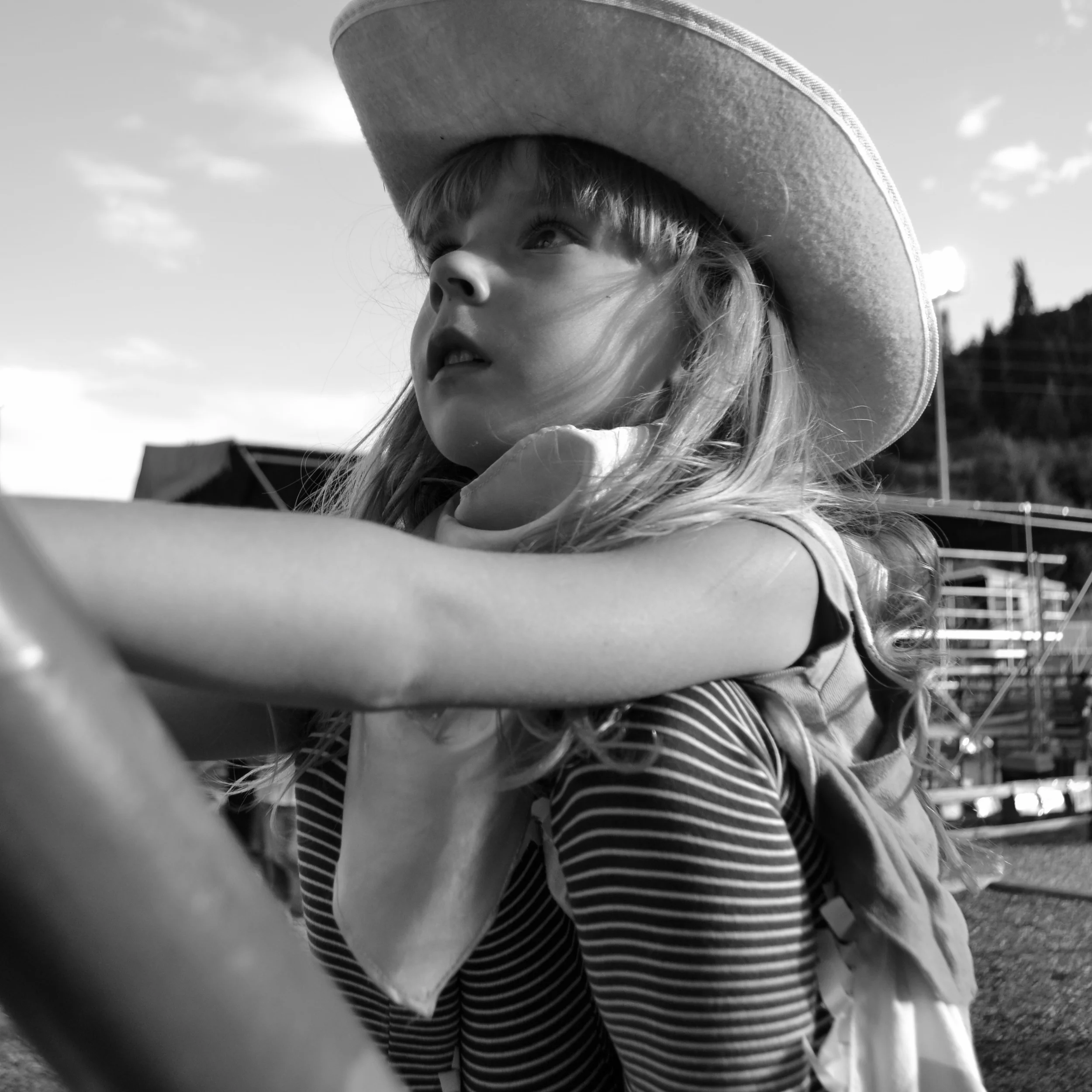 At the ranch rodeo...