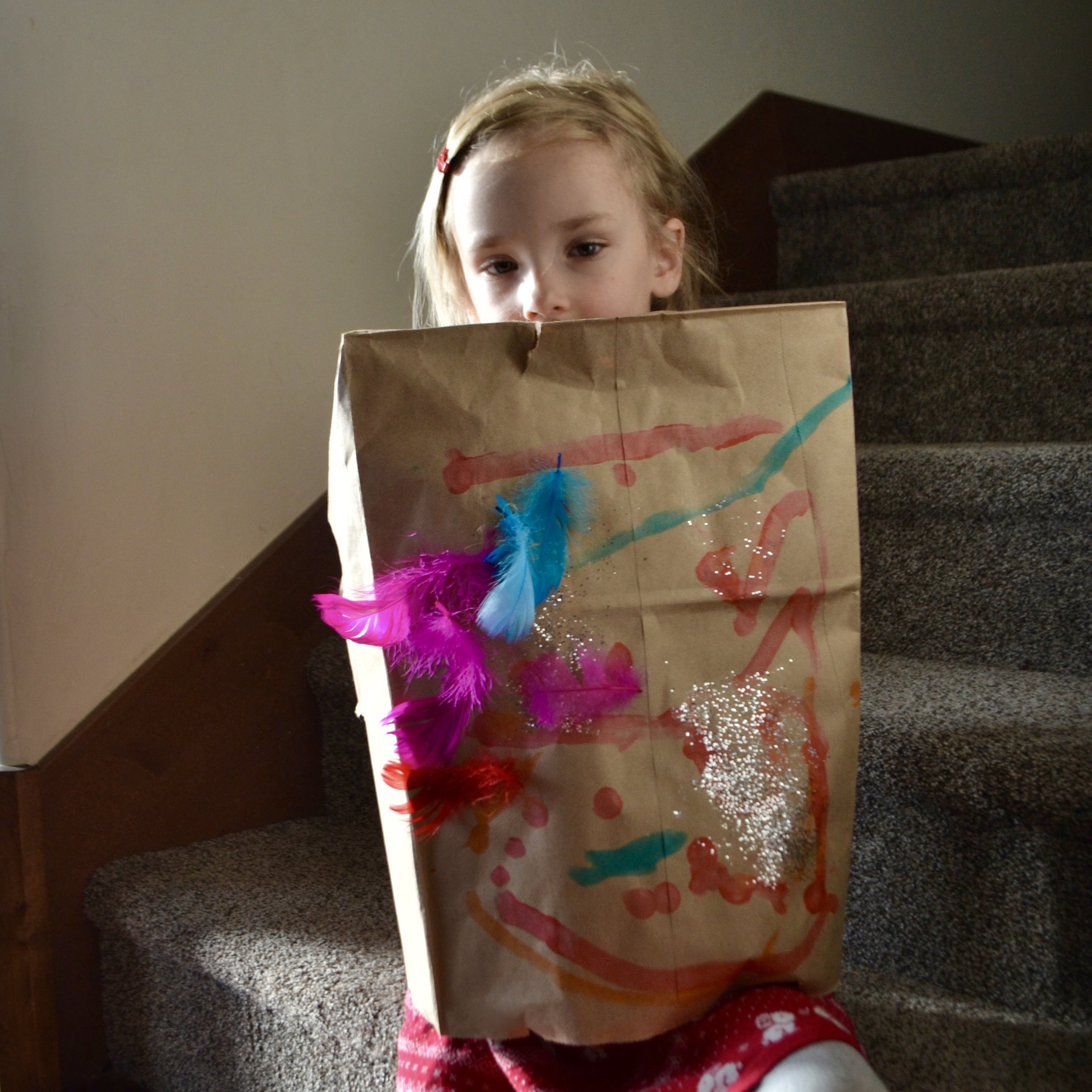 Paper bag dress