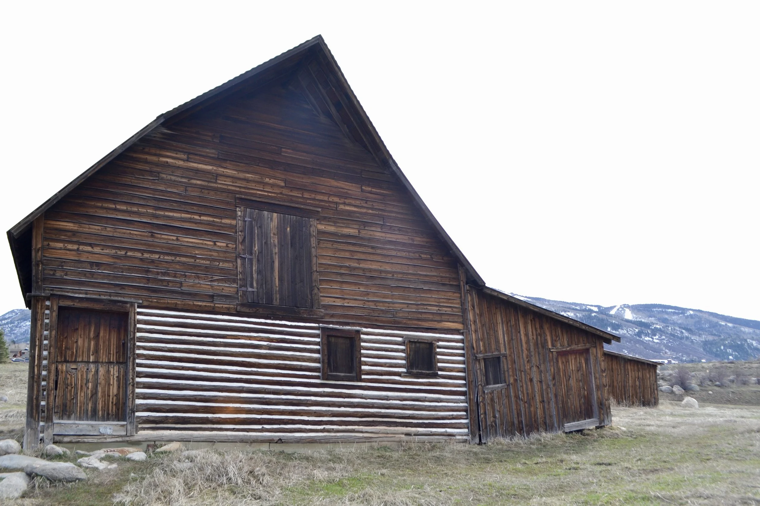 Early spring at the famous barn...