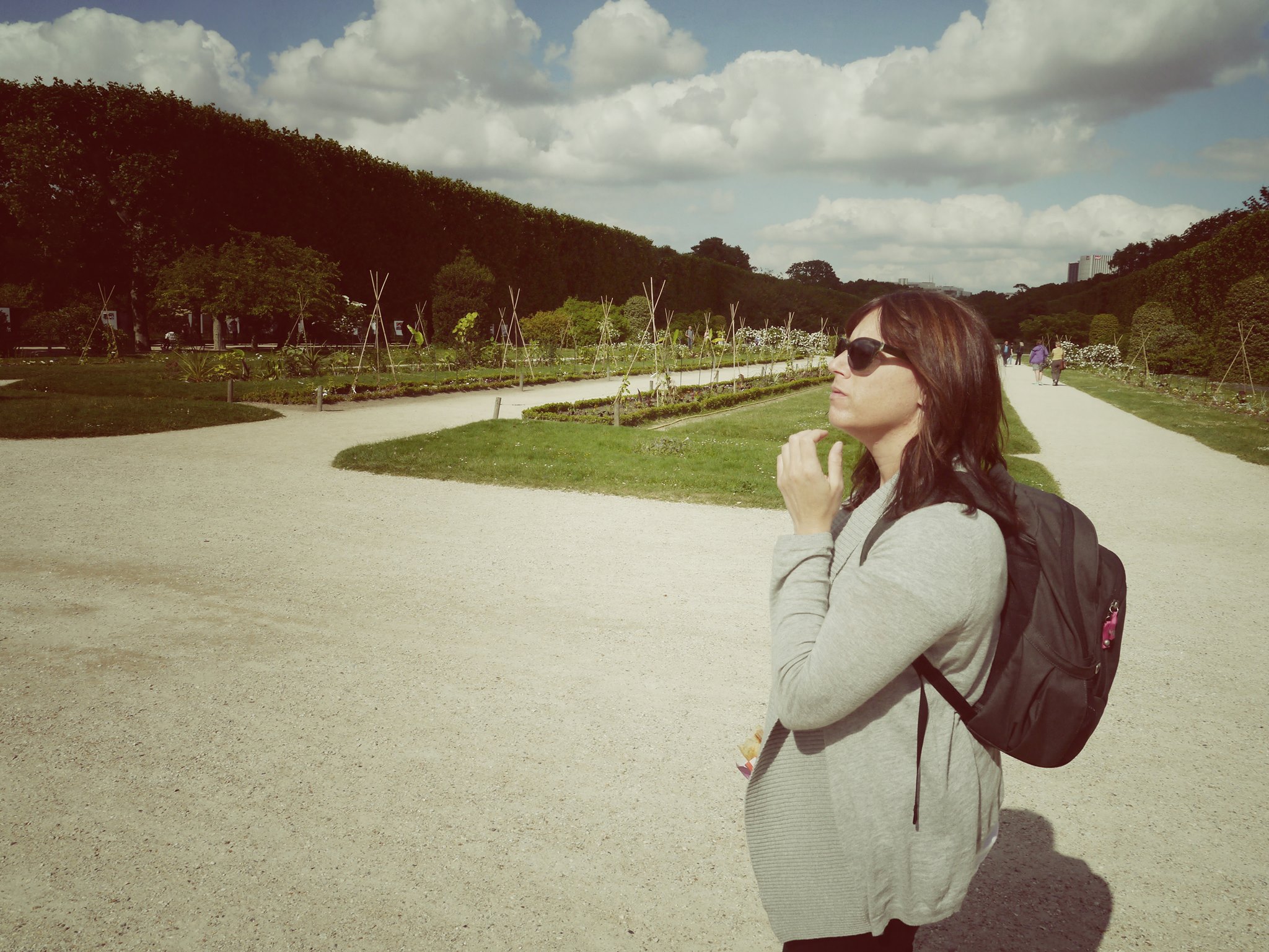 Not in my studio. Somewhere in France.