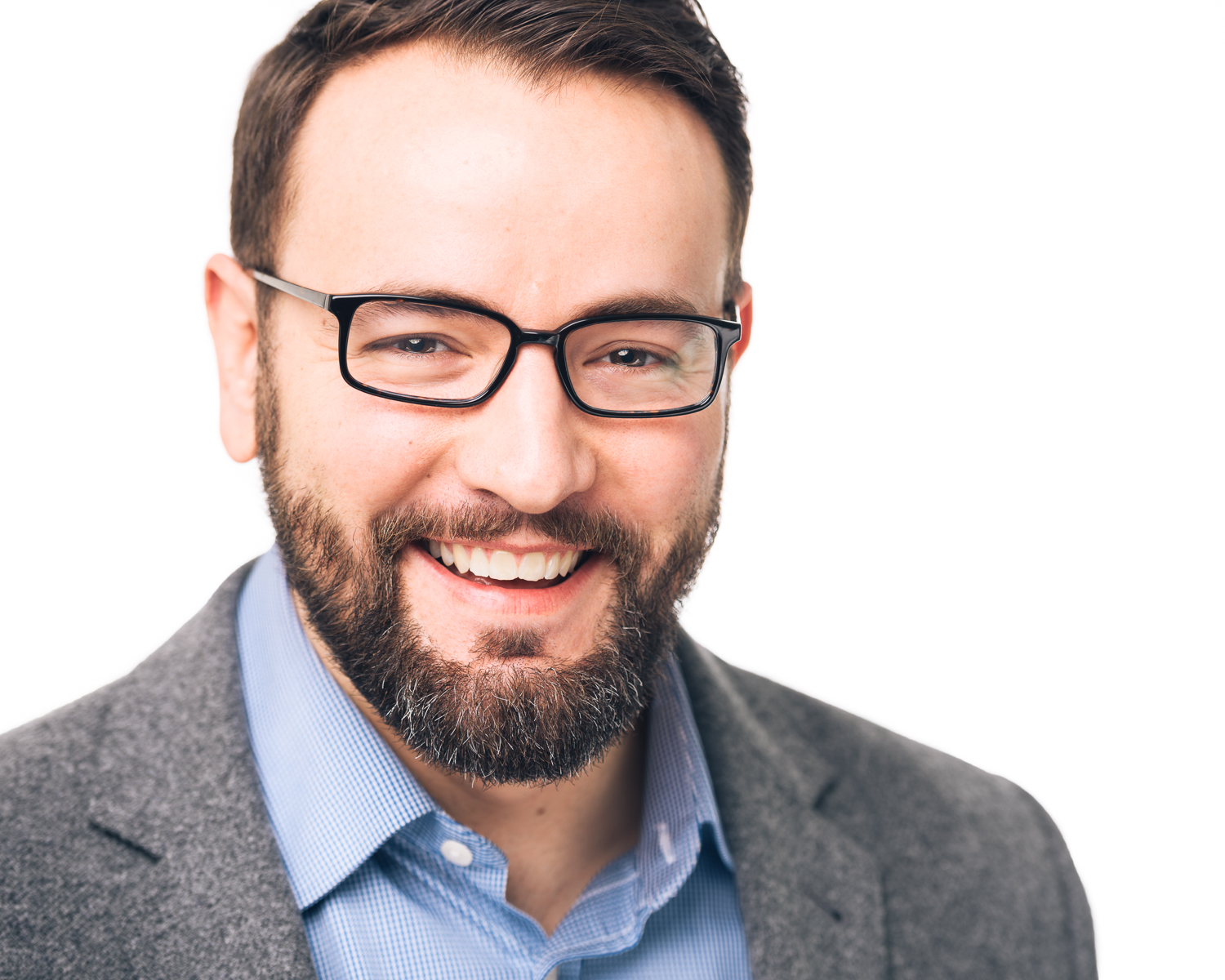 technology sales headshot