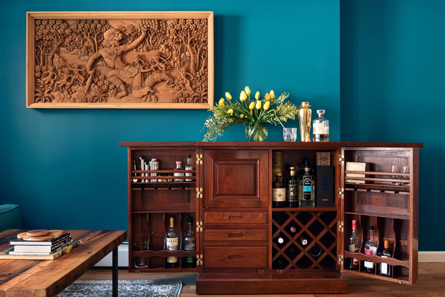 bedstuy liquor cabinet