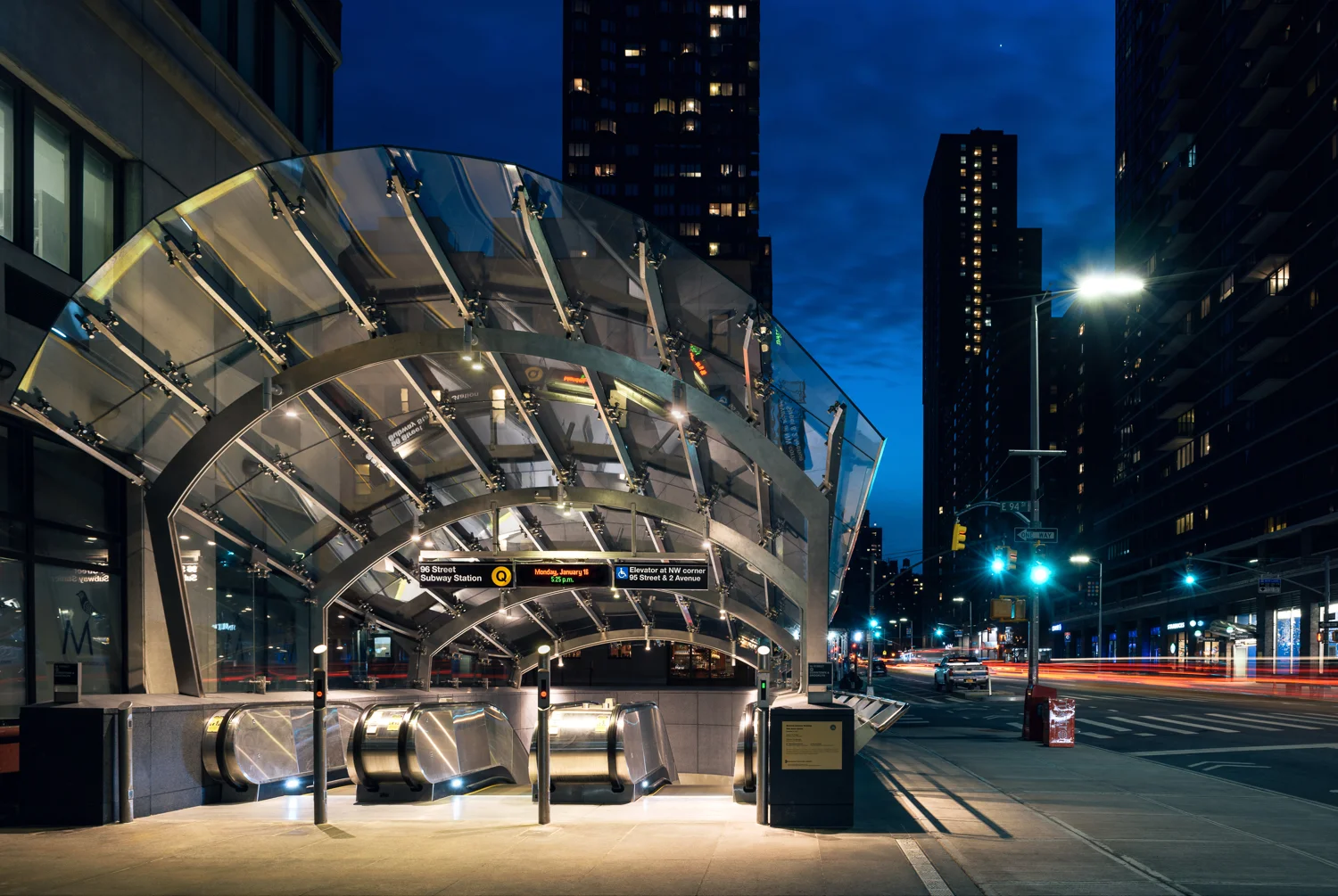 96th Street Station Canopy