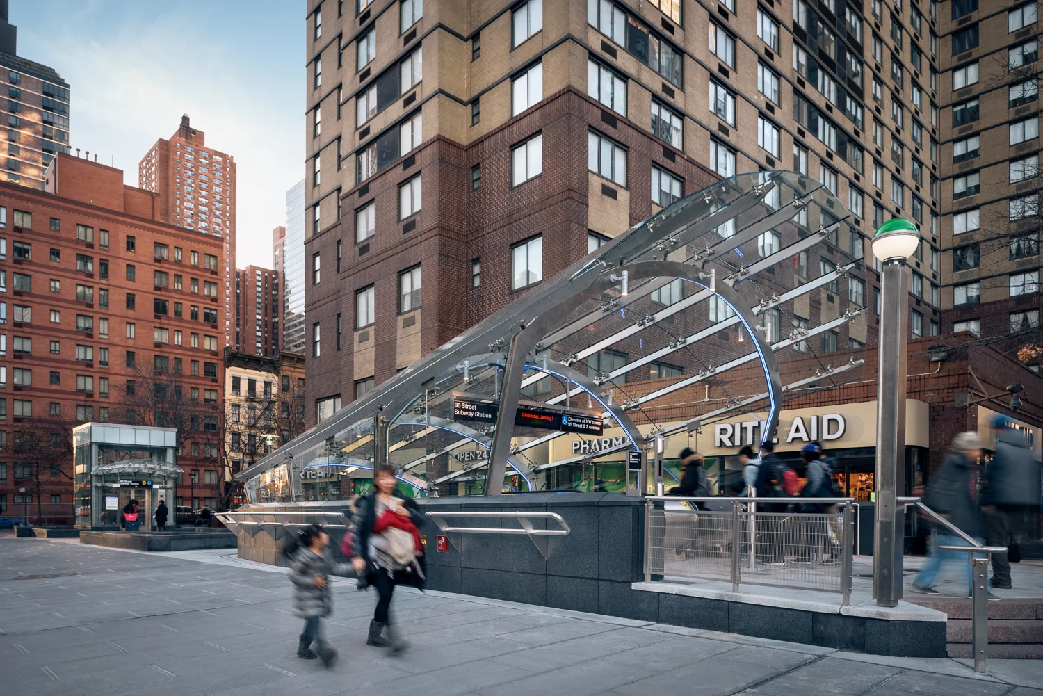 96th Street Station Entrance