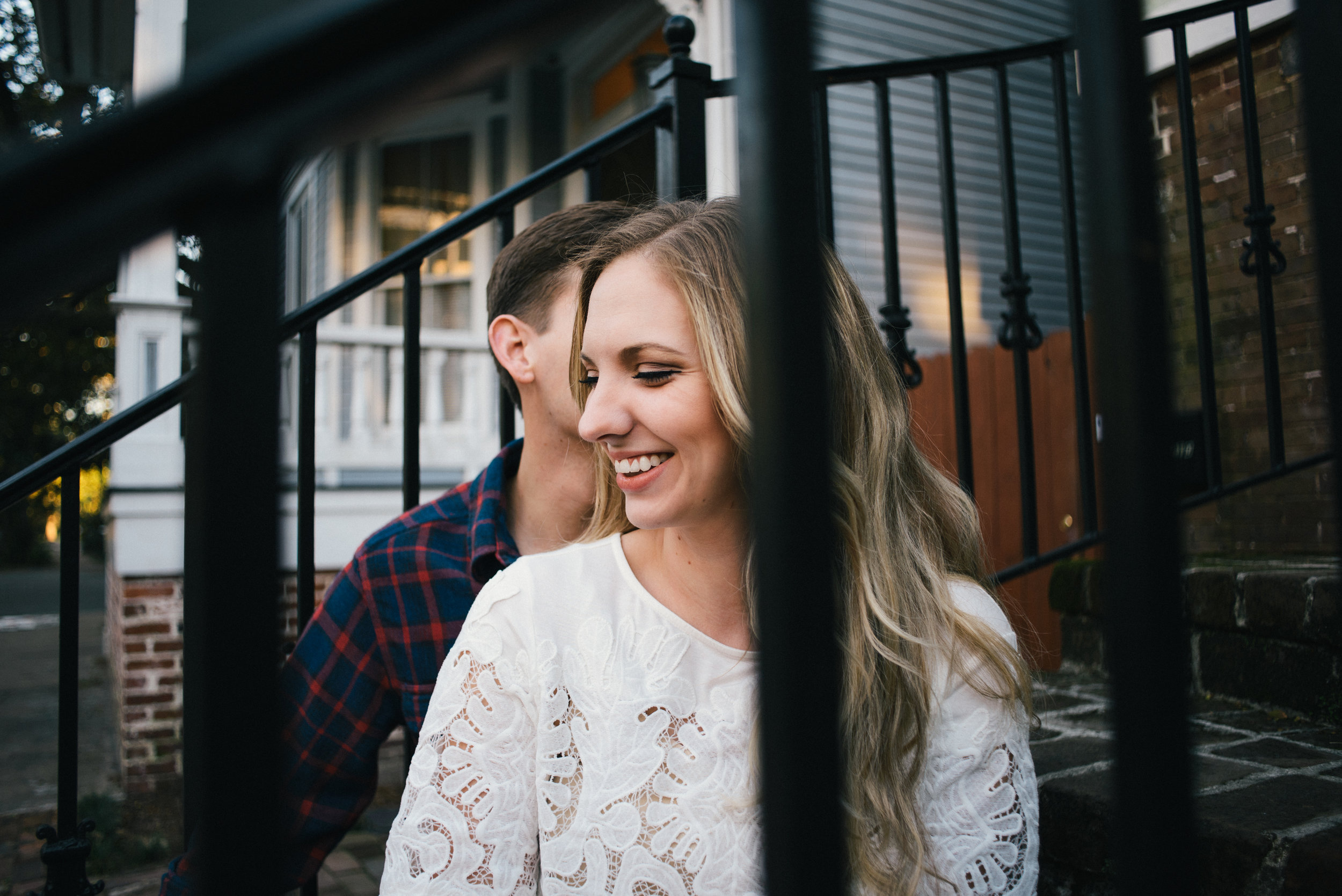 Jase and Victoria Forsyth Park Engagement 