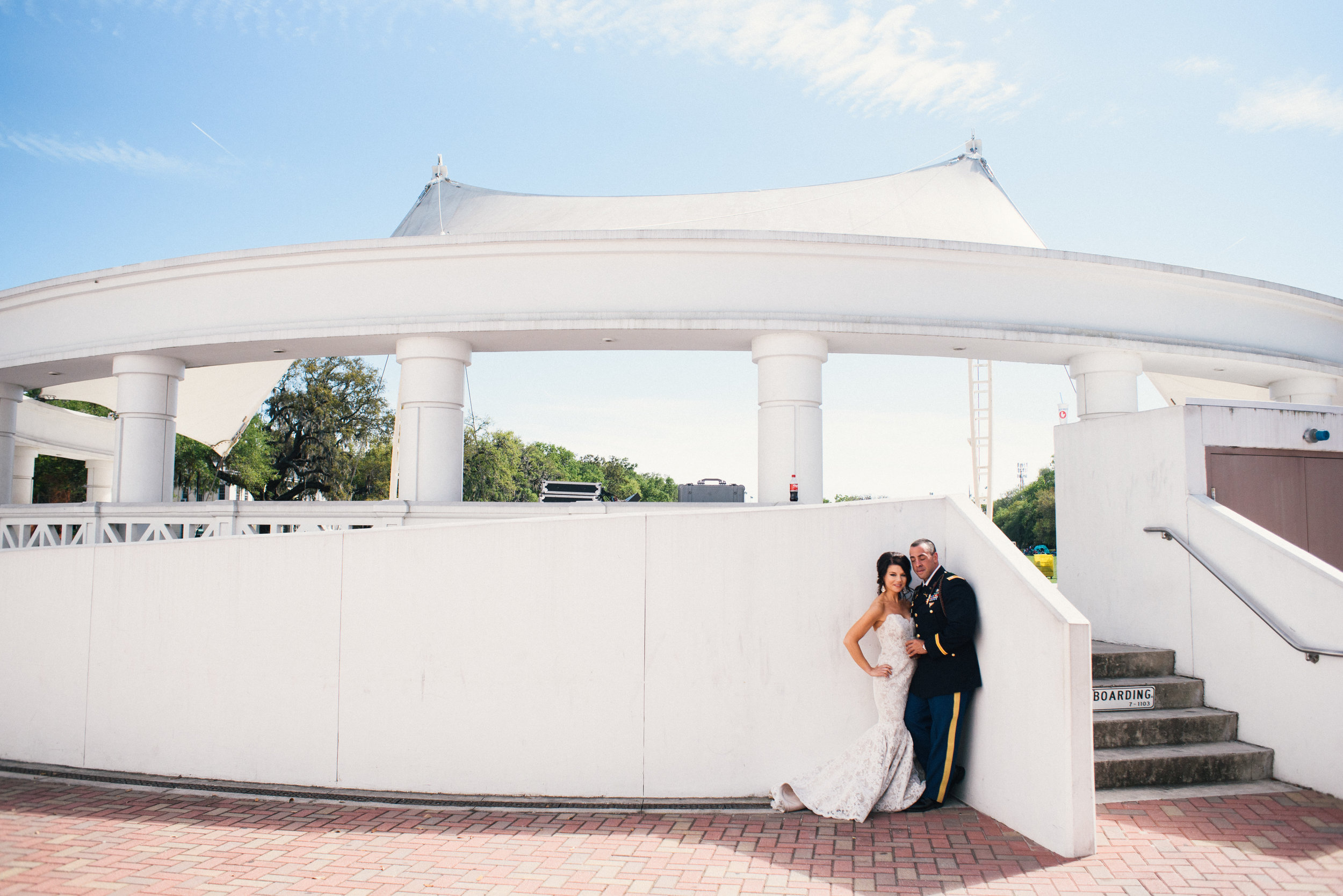 Lauren + Mike's Savannah Station Wedding