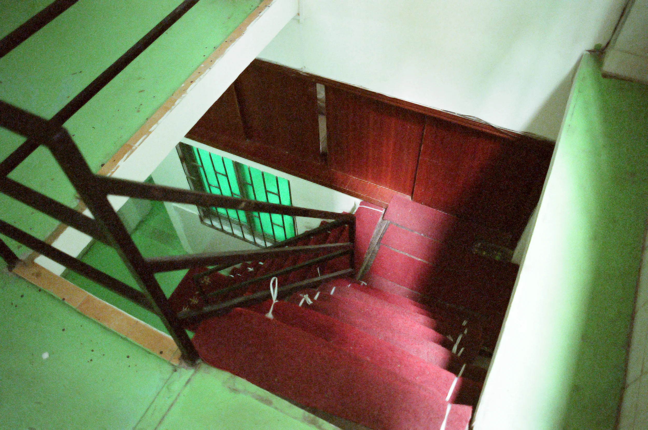 Red and Green Stairway , Conghua, Guangdong, 2011