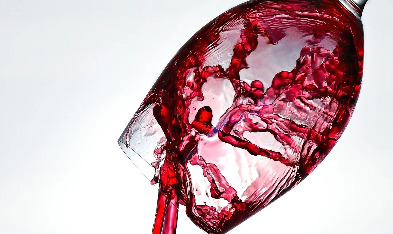 wine spill