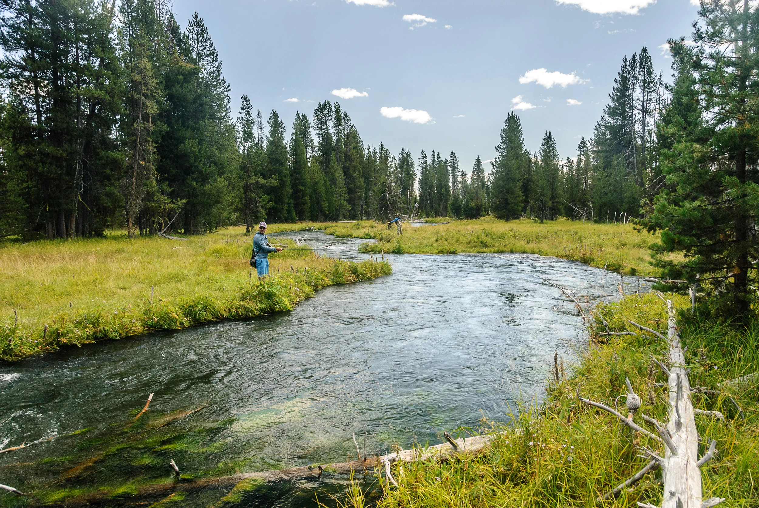 Fly fishing in Central Oregon