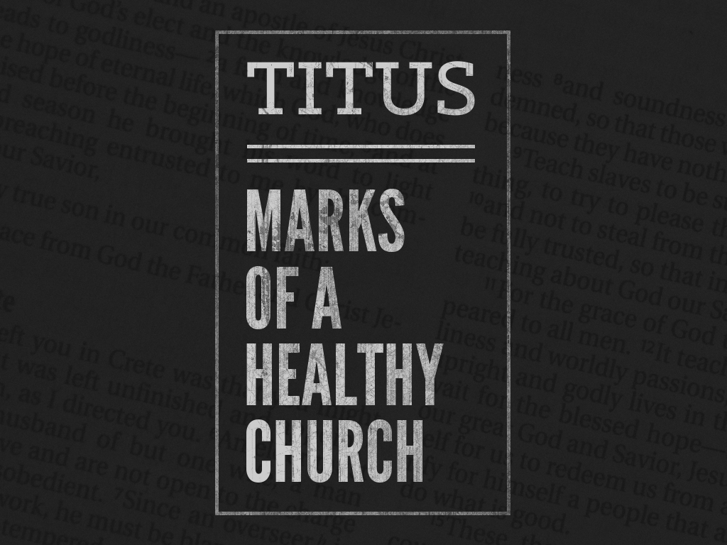 Titus—Marks of a Healthy Church! The Apostle Paul was a man on a mission his whole life. First, as a Jewish Pharisee he was self-commissioned to exterminate these upstart followers of Jesus. Then, after a personal, face-to-face encounter with the risen Jesus, his mission in life took a 360 degree turn. Near the end of his life he wrote this letter to a young man he had personally led to faith in Jesus. It’s a short but powerful letter that he used to commission Titus to his ministry in Crete.