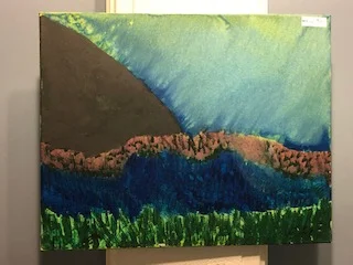 2109 Green and Blue Nature Scene