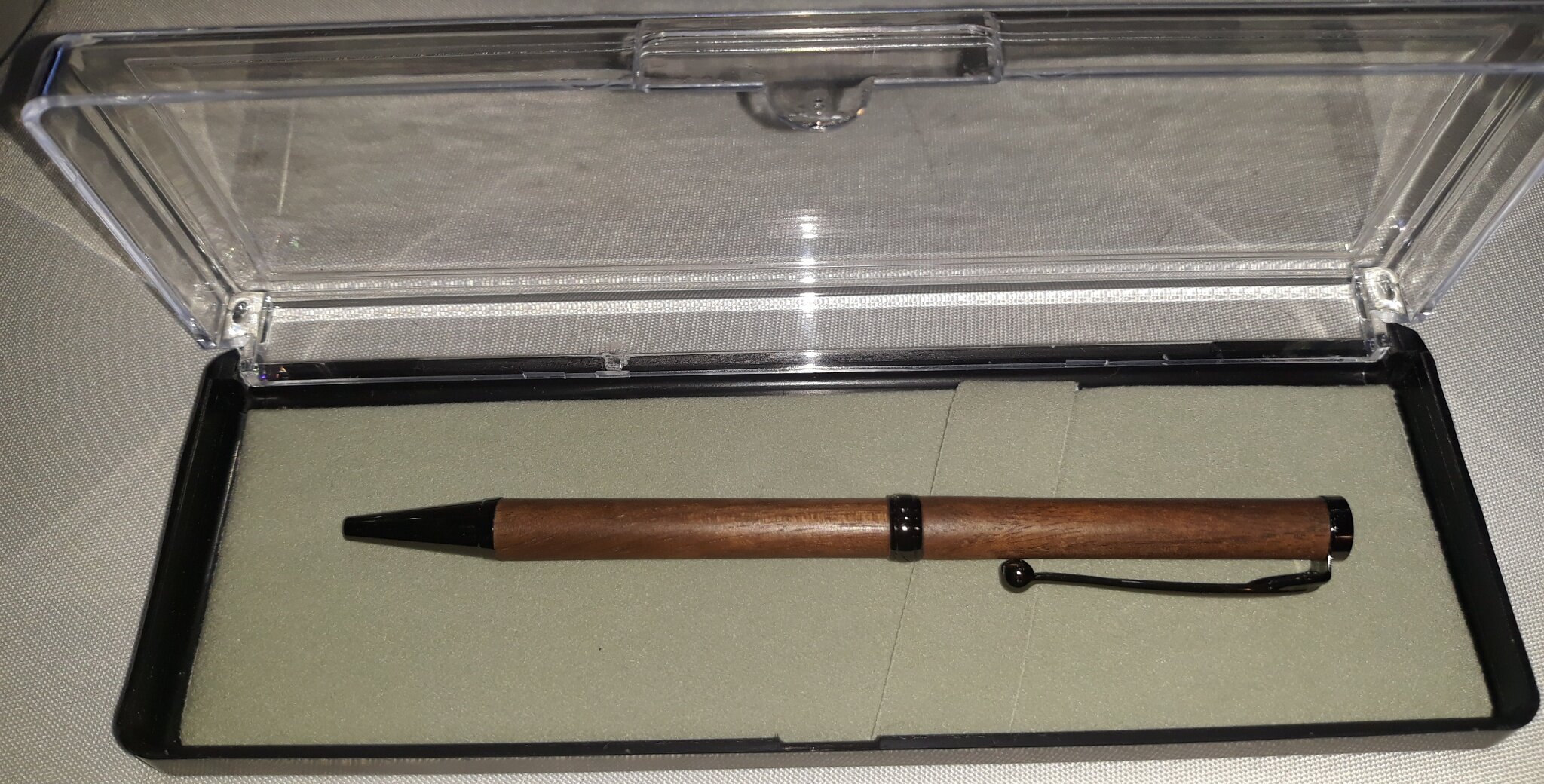 WP003 Hand Turned Wood Pen/box