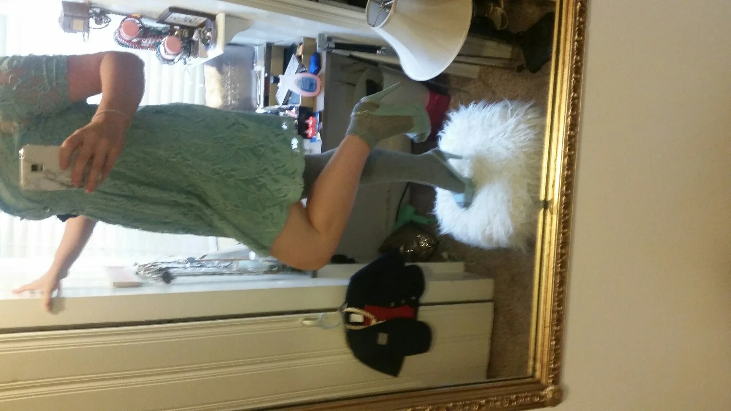 Isn't my son's little outfit in the background adorbs!?!? 