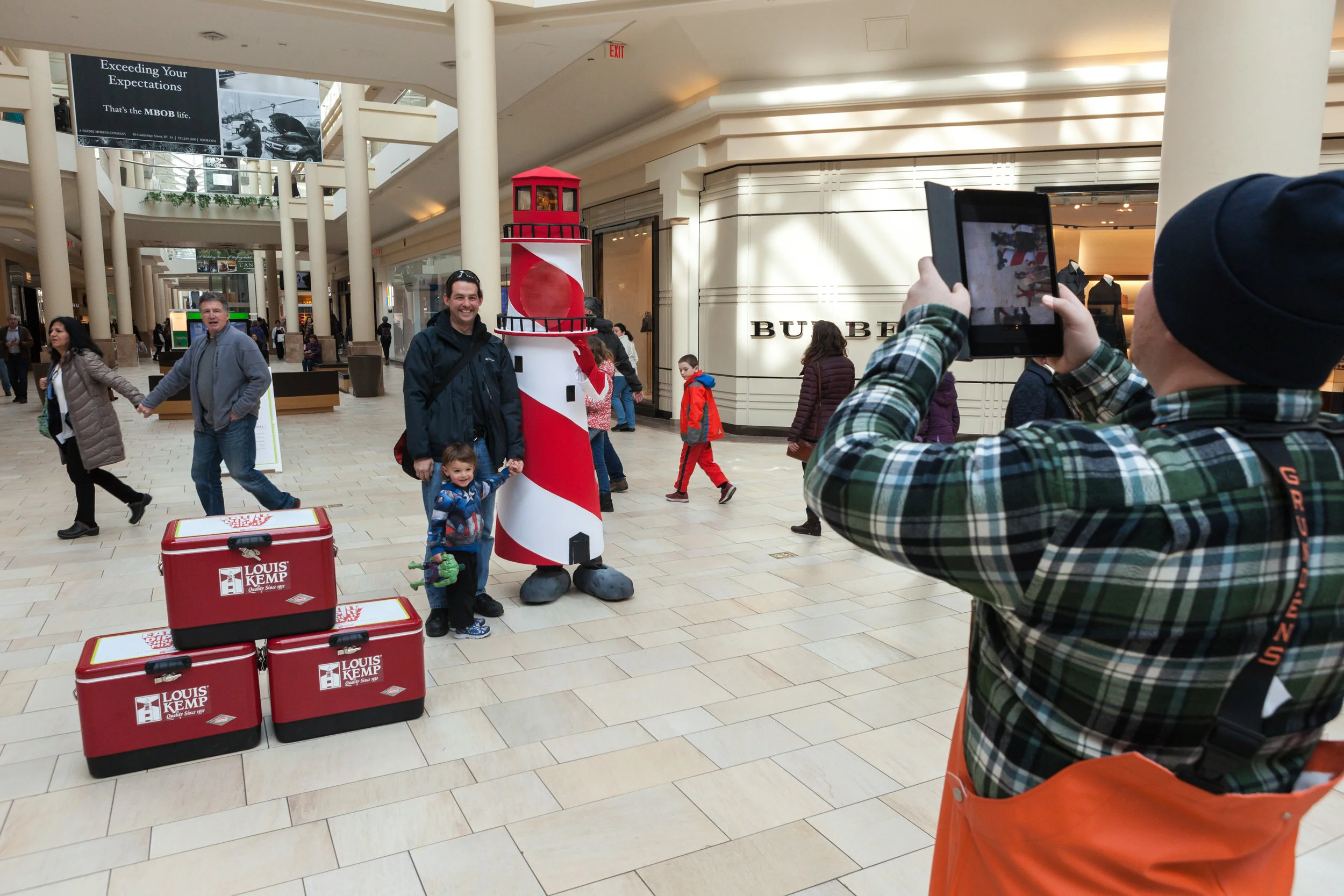 Boston Prudential Mall Activation 