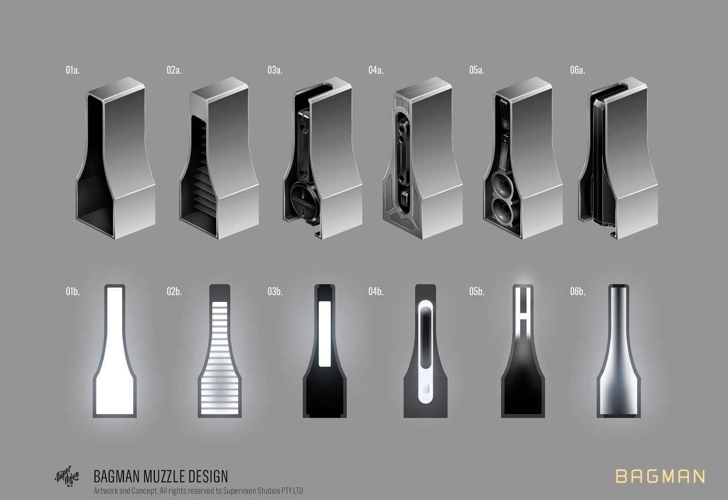 Establishing the muzzle design was a major part of this process.