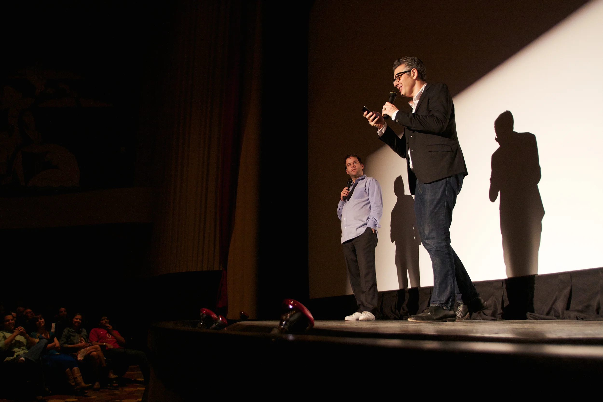 Mike Birbiglia and Ira Glass