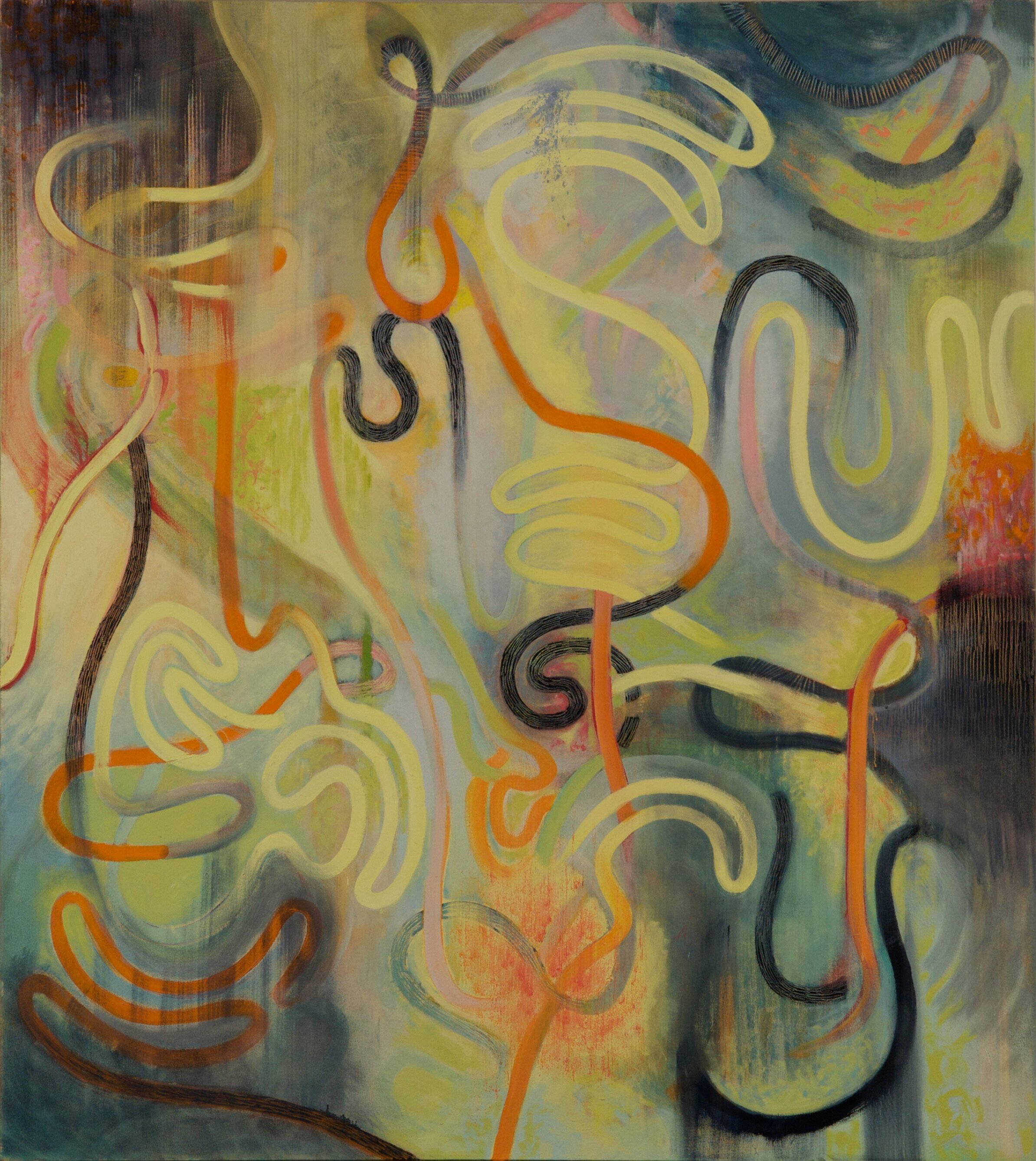   Dorset Redux , 64” x 60”, Oil and wax on canvas, 2008-2009 