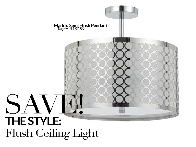 Established California | Habitat | Splurge vs Save Lighting | Flush Ceiling Save