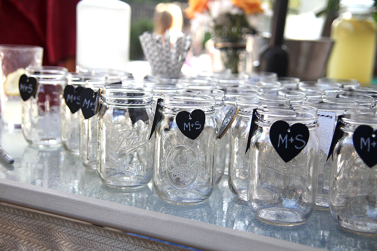 Established California | Party | I Do BBQ | Mason Jars