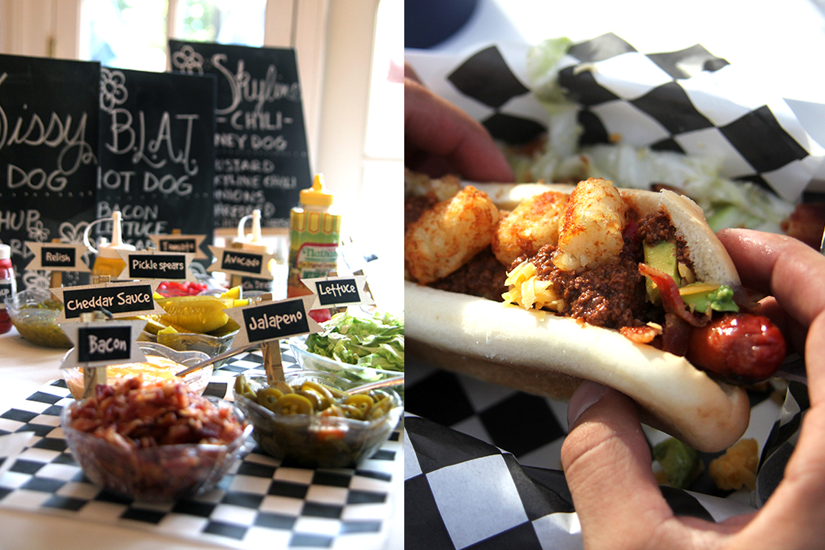 Established California | Party | I Do BBQ | Hot Dog Bar