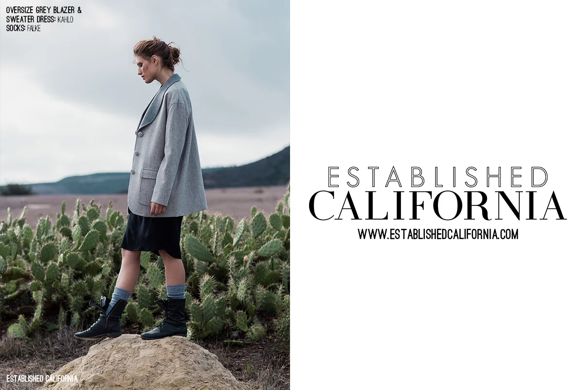 Boomer Canyon Fashion Editorial | Established California | Wordmark