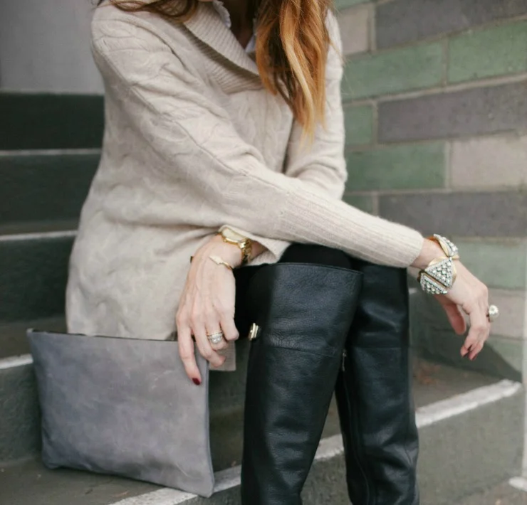 THE TREND: COZY CASHMERE LAYERS