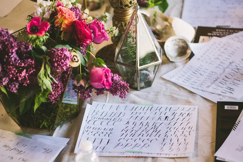 INTRO TO MODERN CALLIGRAPHY WITH TWINKLE & TOAST