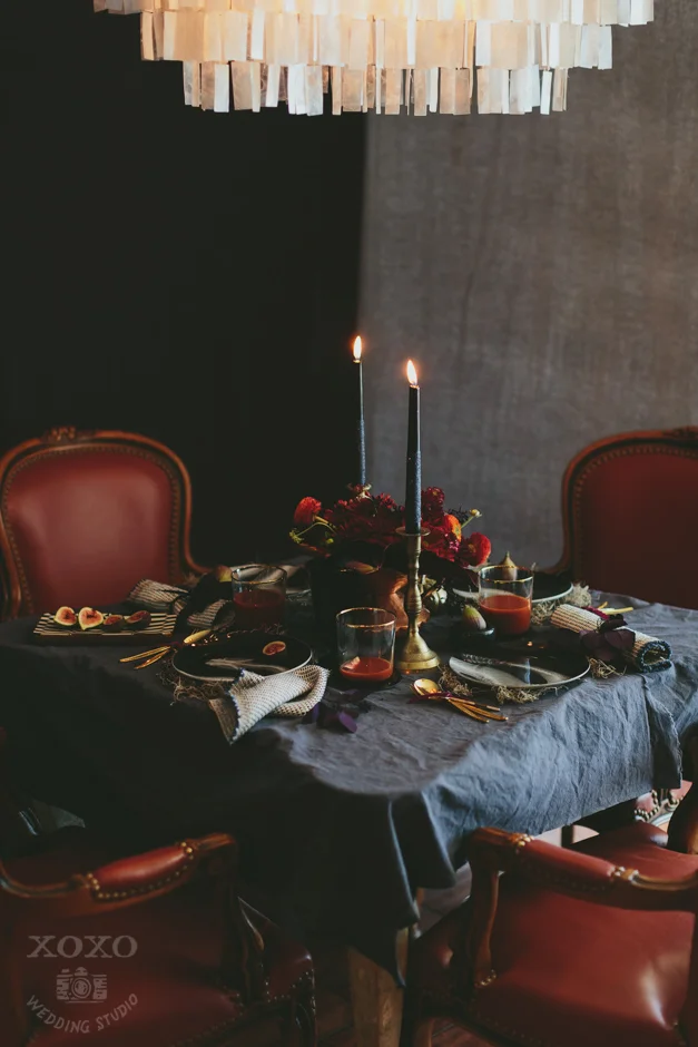 Established California :: Hosting A Hauntingly Beautiful Halloween Dinner Party