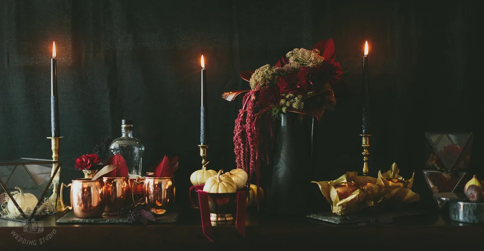 Established California :: Hosting A Hauntingly Beautiful Halloween Dinner Party