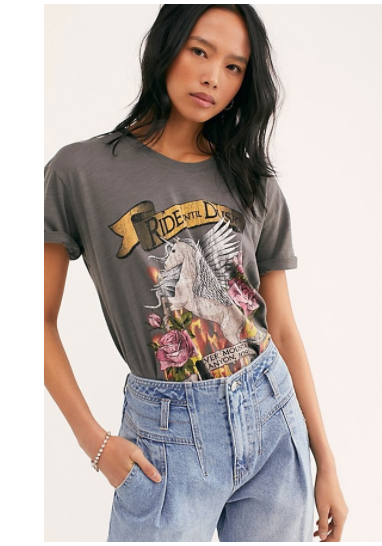 Ride Until Dusk Biker Tee by Spell and the Gypsy Collective 