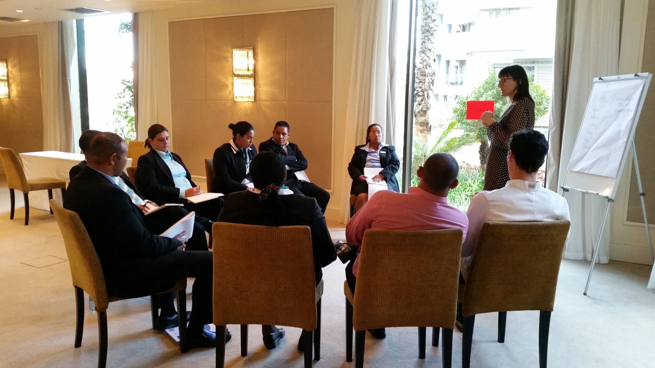 Designed and co-facilitated an experiential proactive communication programme for middle management at the One&Only Cape Town which resulted team engagement shifts. 