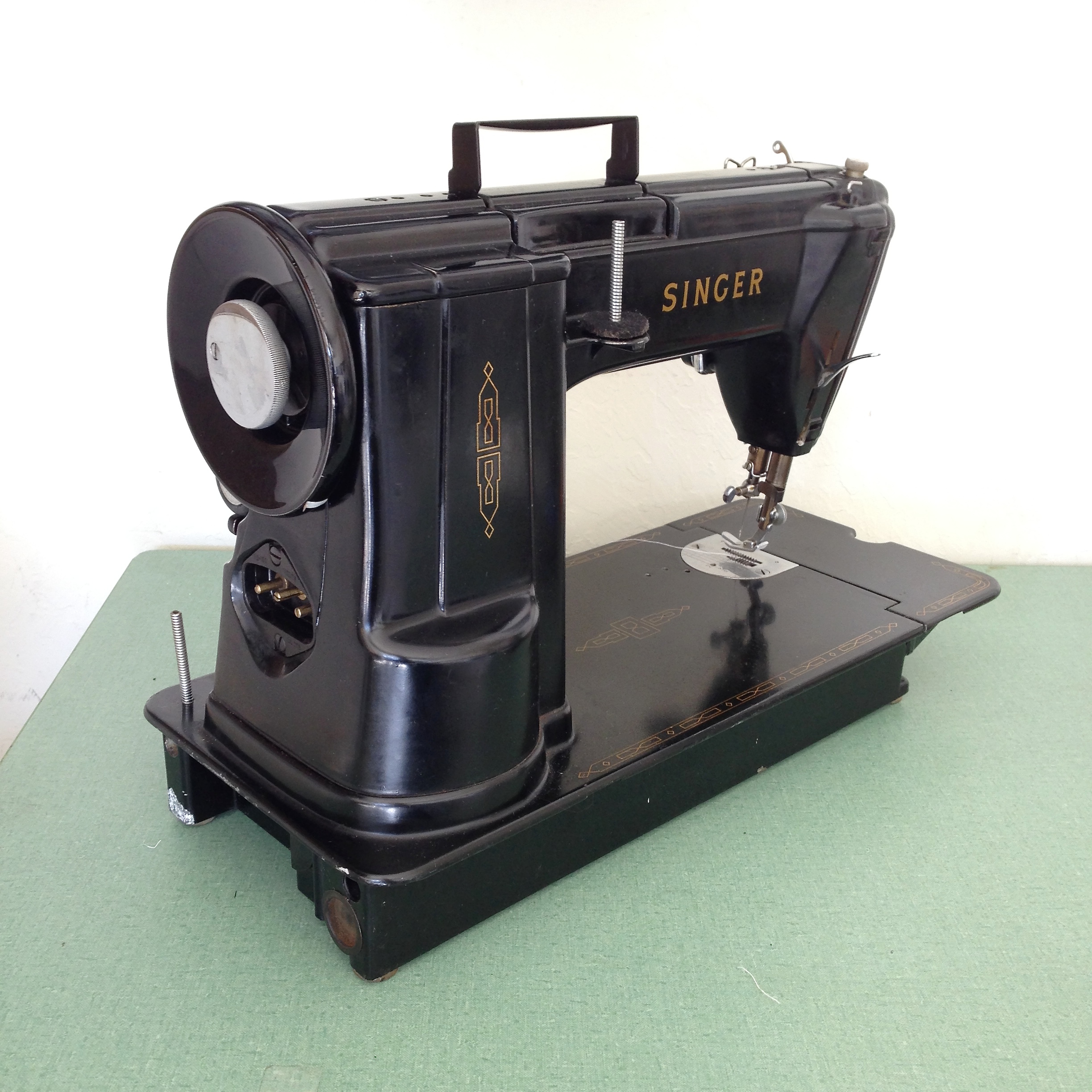Original Singer Sewing Machine 301A Spring Spool Holders 