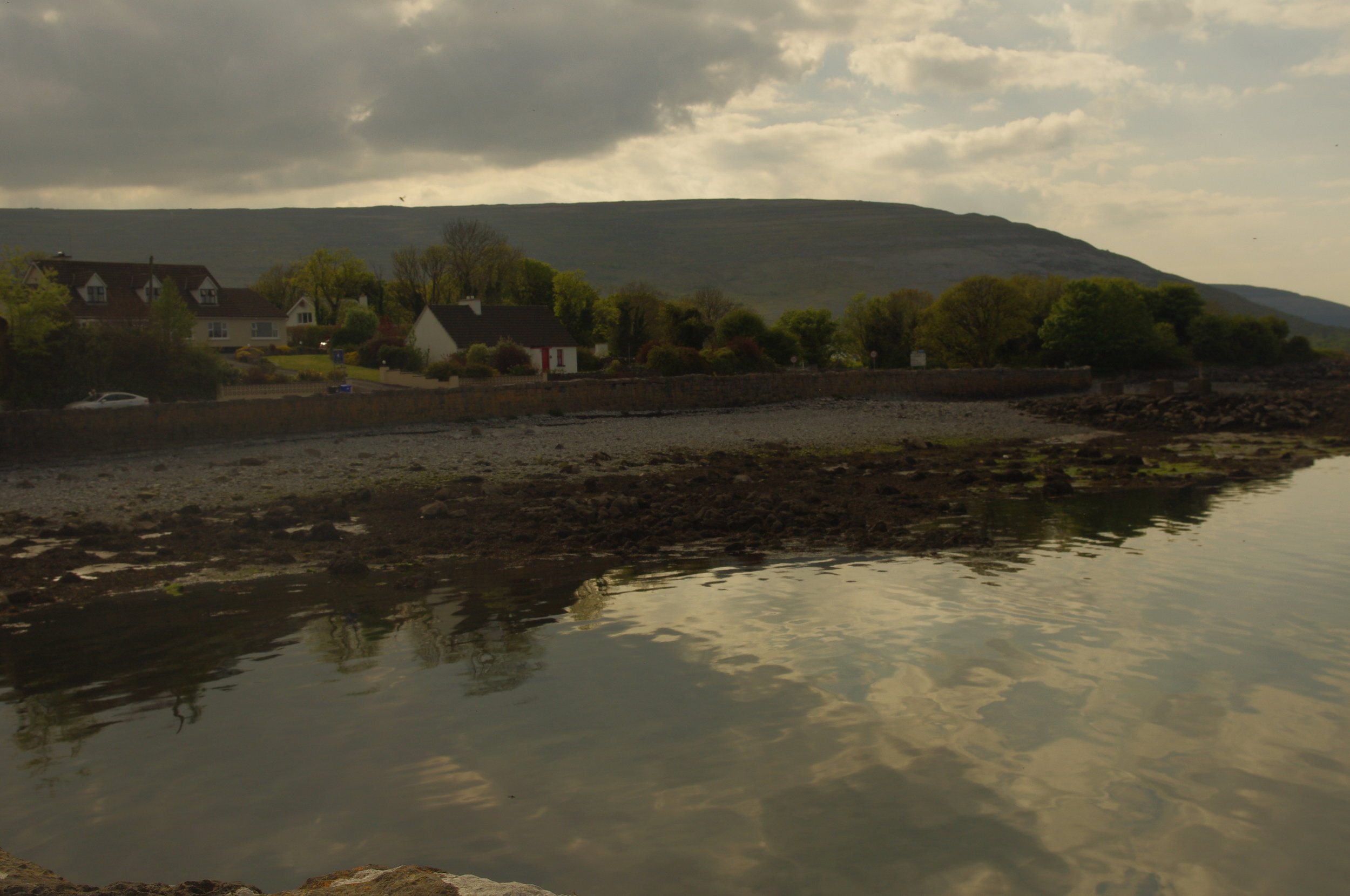 Ballyvaughan, looking along the Atlantic Way towards Black Head and Fanore