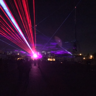 Dark Mofo Hobart 2017 light show