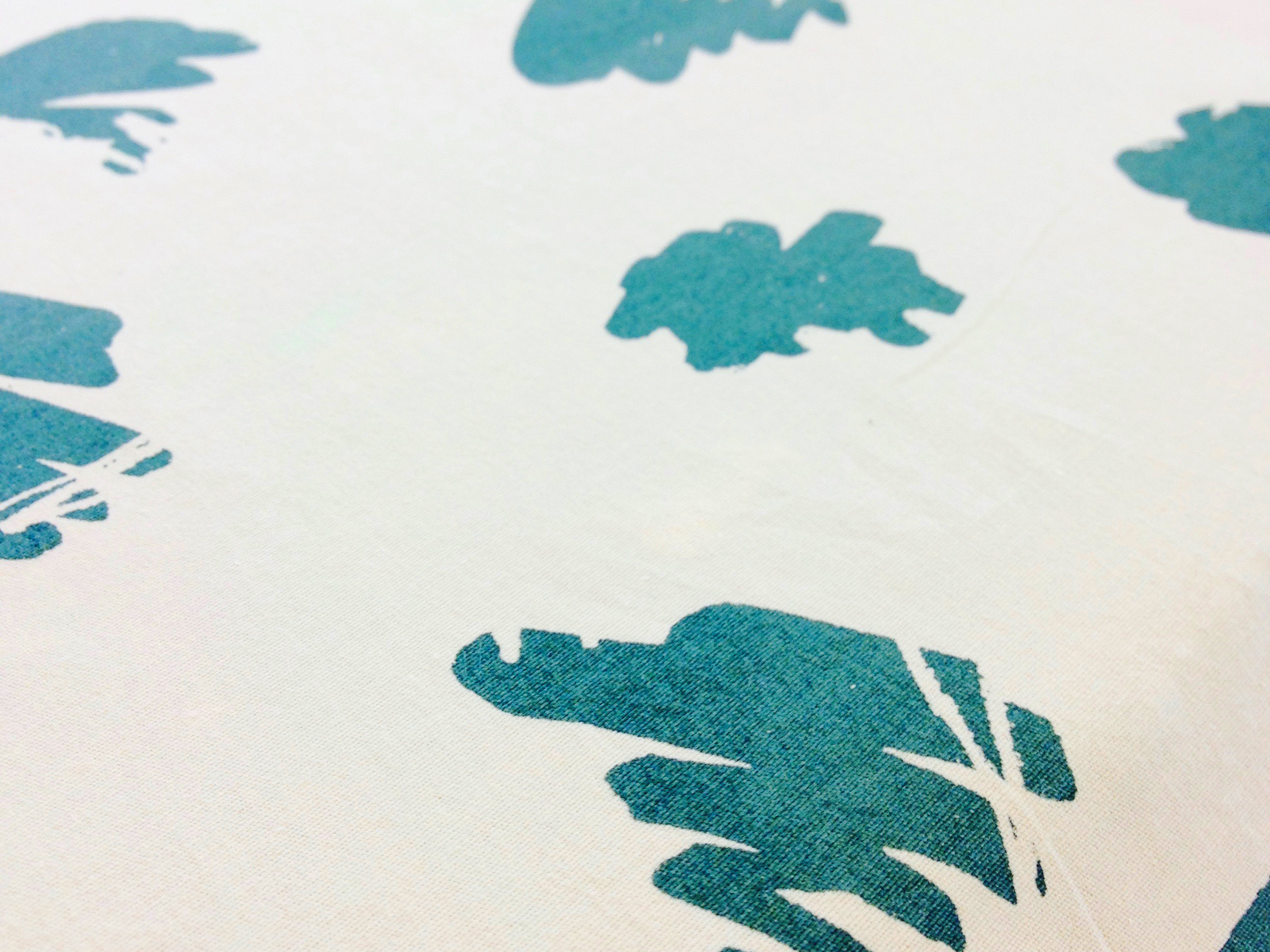 The dark green layer