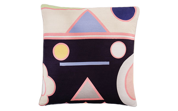 Pluto Extra Large Linen Cushion by Lisa Todd on katiecharleson.com