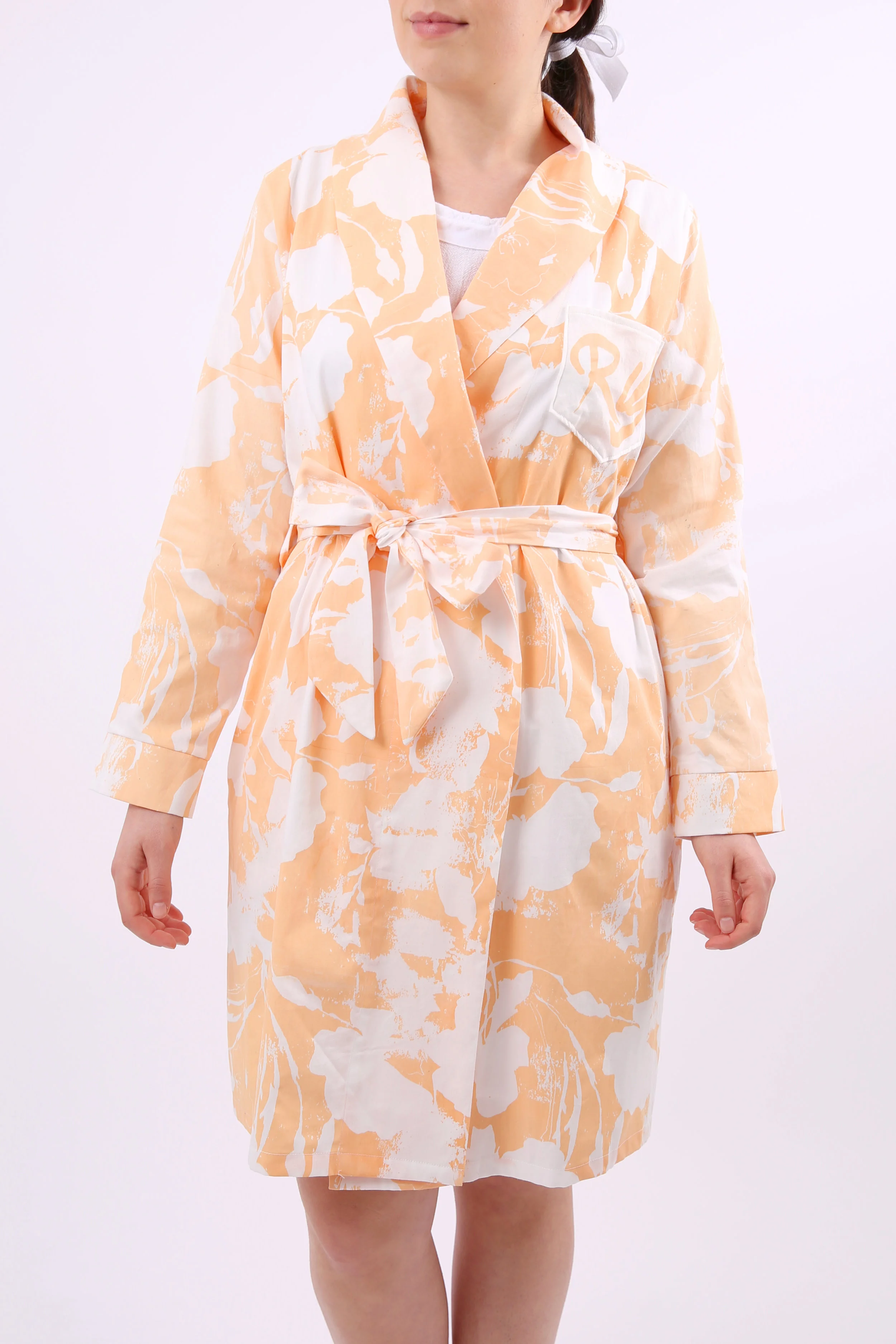shop luxury organic cotton robe on katiecharleson.com