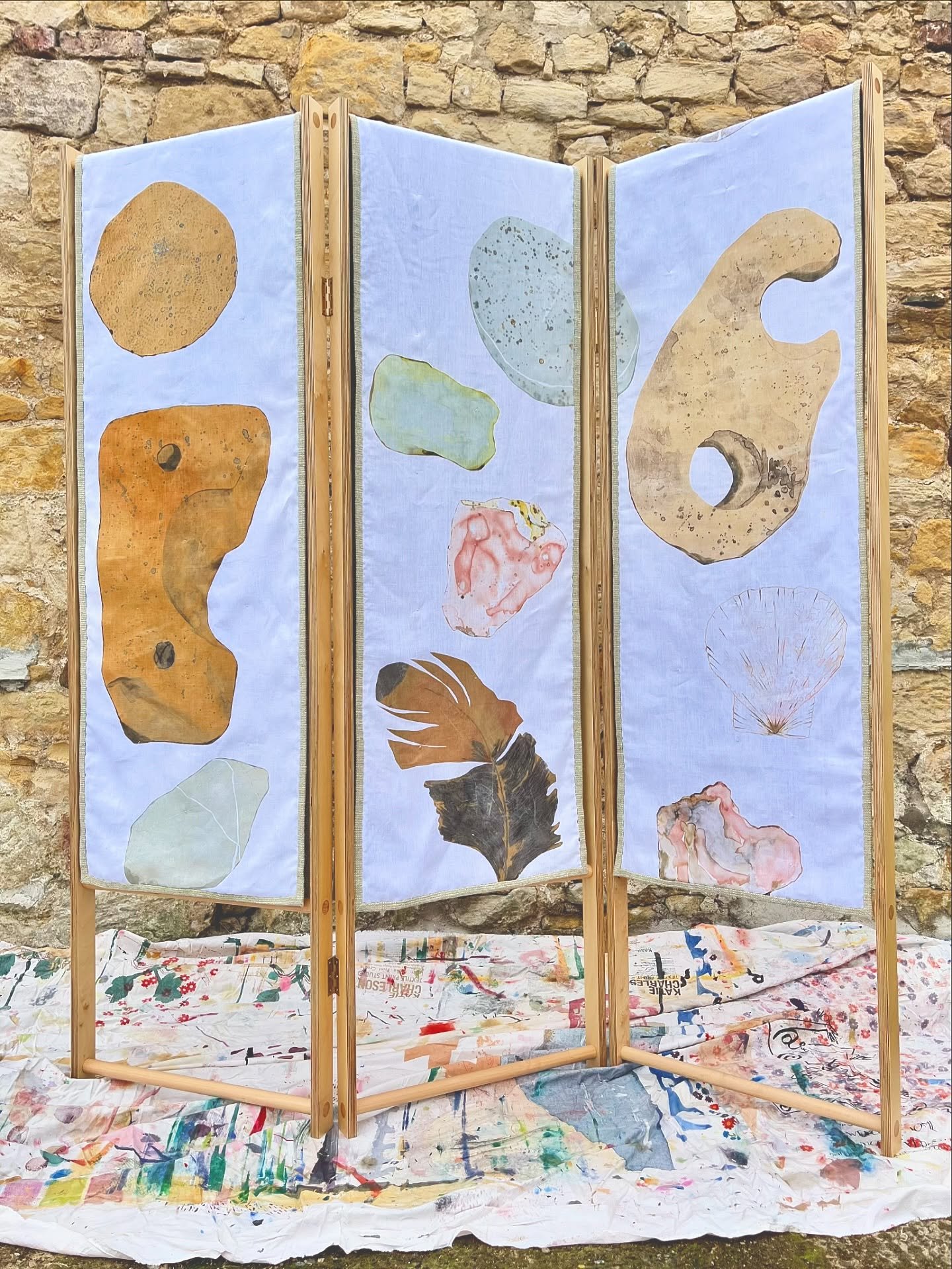 &lsquo;Talismans&rsquo;, new work in natural dye inks for HARVEST, presented by @craftscotland and curated by @stacey___hunter 

Coming October 11th-19th, Edinburgh City Arts Centre 🍂