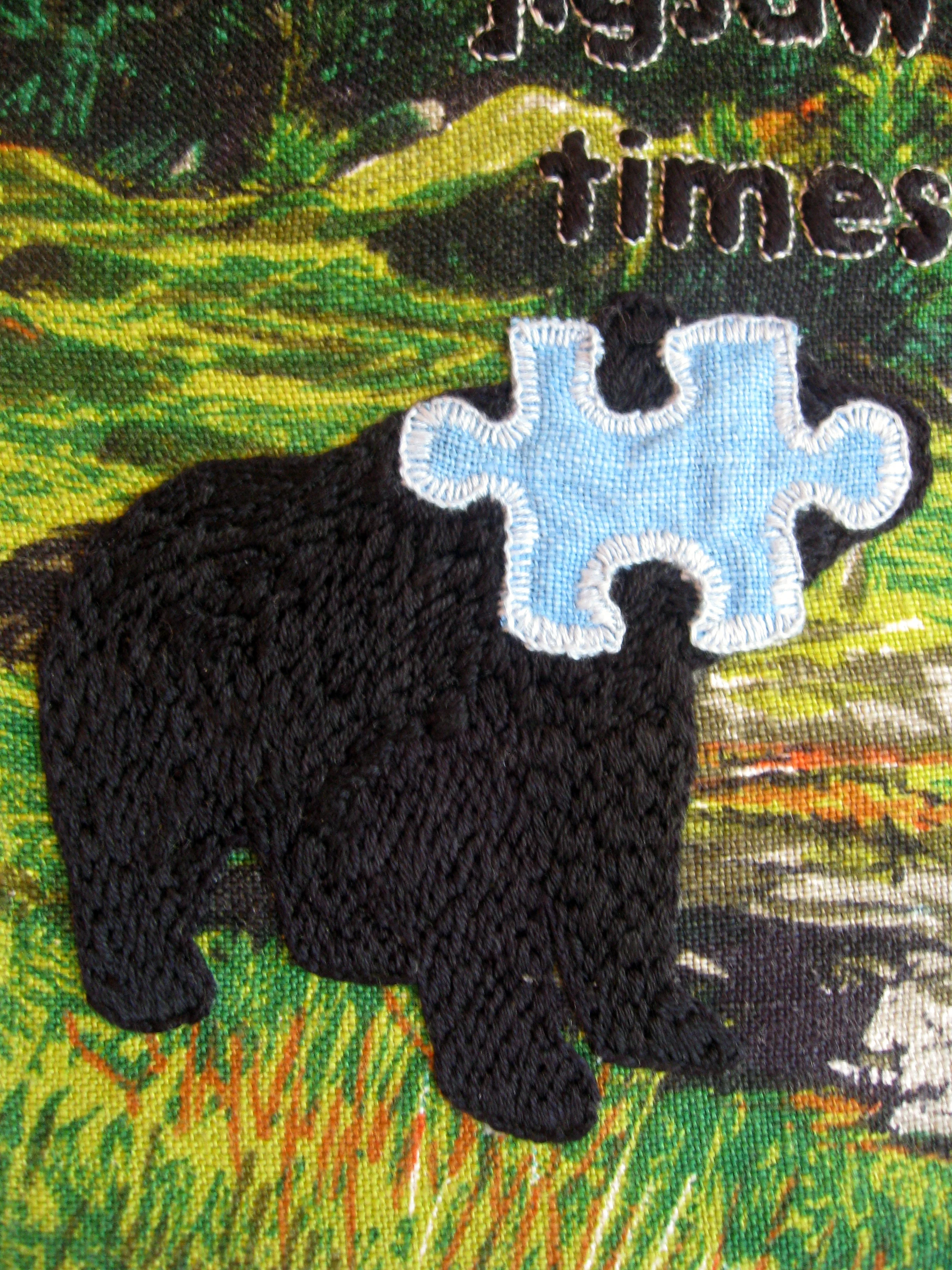 Jigsaw Times, detail. 2009