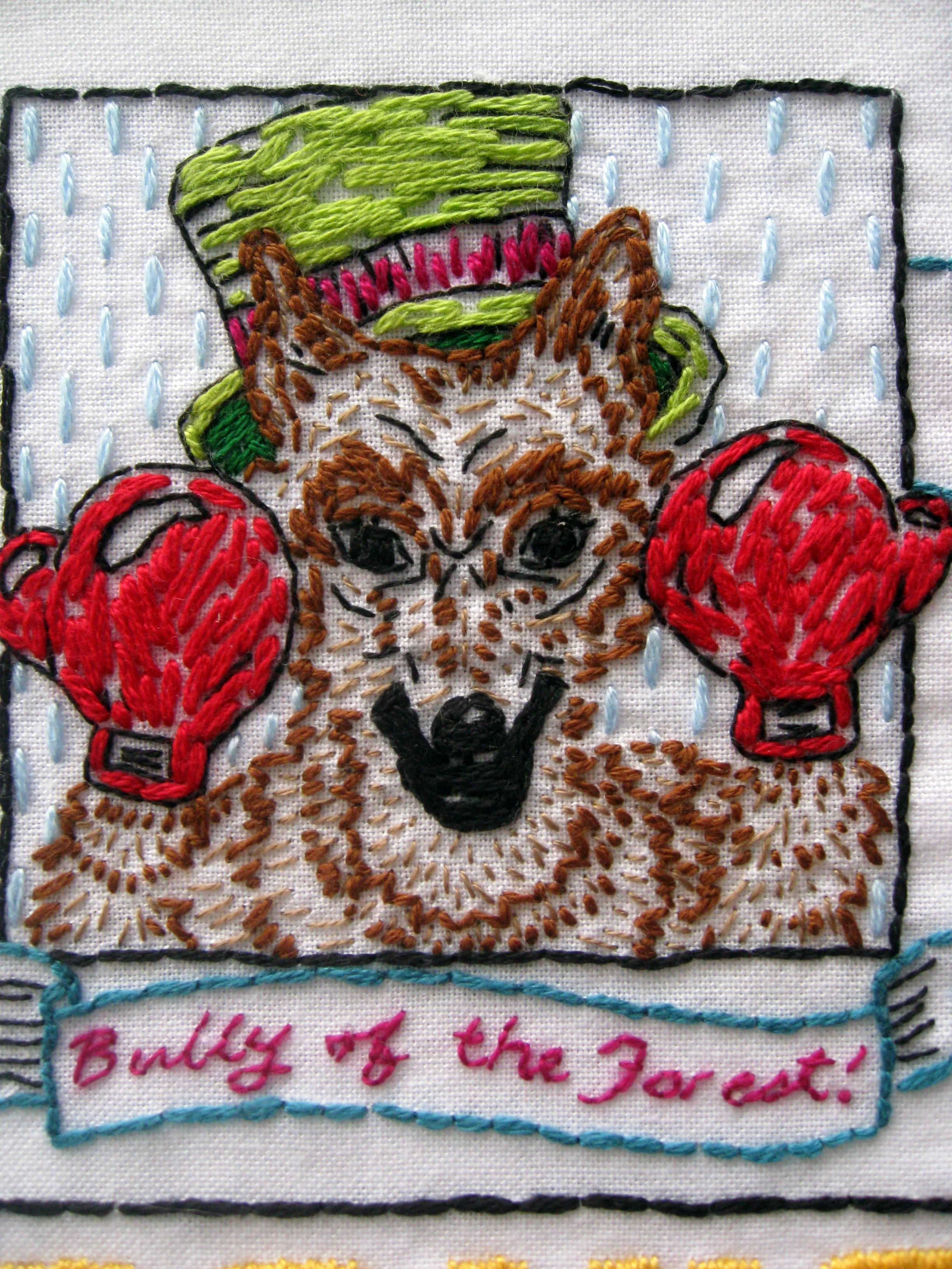Bully of the Forest detail. 2011